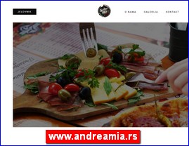 Pizza, picerije, palačinkarnice, www.andreamia.rs