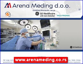 Medicinski aparati, ureaji, pomagala, medicinski materijal, oprema, www.arenameding.co.rs