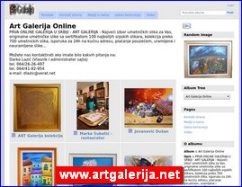 Galerije slika, slikari, ateljei, slikarstvo, www.artgalerija.net