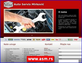 Automobili, servisi, delovi, Beograd, www.asm.rs