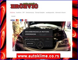 Automobili, servisi, delovi, Beograd, www.autoklime.co.rs