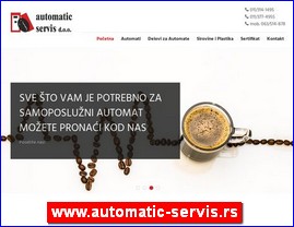 Sokovi, bezalkoholna pića, kafa, www.automatic-servis.rs