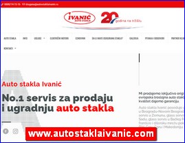 Automobili, servisi, delovi, Beograd, www.autostaklaivanic.com