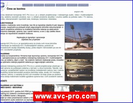 Radio stanice, www.avc-pro.com