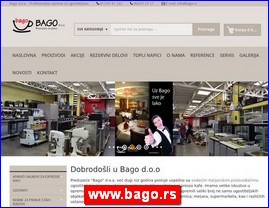 Ugostiteljska oprema, oprema za restorane, posue, www.bago.rs