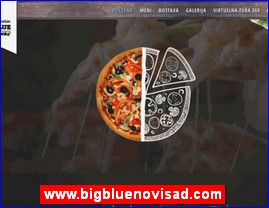 Pizza, picerije, palačinkarnice, www.bigbluenovisad.com
