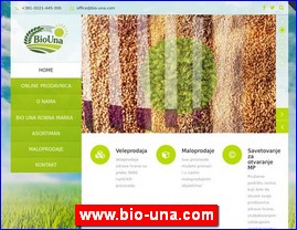 Zdrava hrana, ajevi, lekovito bilje, www.bio-una.com
