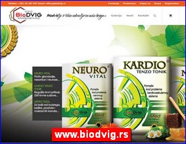 Zdrava hrana, ajevi, lekovito bilje, www.biodvig.rs