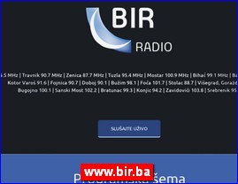Radio stanice, www.bir.ba
