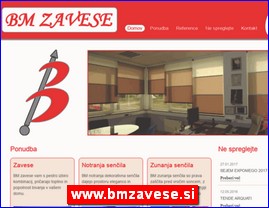 Posteljina, tekstil, www.bmzavese.si
