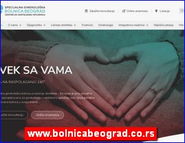 Ordinacije, lekari, bolnice, banje, Srbija, www.bolnicabeograd.co.rs