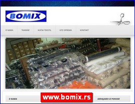 Posteljina, tekstil, www.bomix.rs