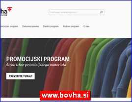 Posteljina, tekstil, www.bovha.si