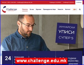 kole stranih jezika, www.challenge.edu.mk