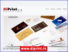 Grafiki dizajn, tampanje, tamparije, firmopisci, Srbija, www.diprint.rs