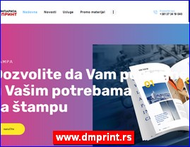 Grafiki dizajn, tampanje, tamparije, firmopisci, Srbija, www.dmprint.rs