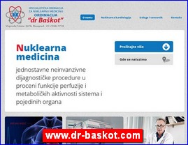 Ordinacije, lekari, bolnice, banje, Srbija, www.dr-baskot.com