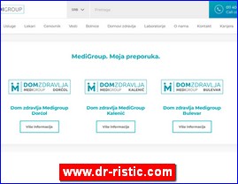 Ordinacije, lekari, bolnice, banje, Srbija, www.dr-ristic.com