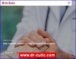 Ordinacije, lekari, bolnice, banje, Srbija, www.dr-zutic.com