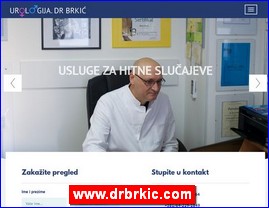 Ordinacije, lekari, bolnice, banje, Srbija, www.drbrkic.com