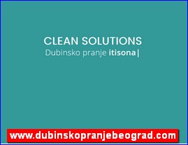 Clean Solutions - dubinsko pranje nametaja, automobila i tepiha/itisona, Beograd - www.dubinskopranjebeograd.com