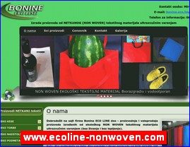 Plastika, guma, ambalaža, www.ecoline-nonwoven.com