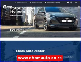 Automobili, servisi, delovi, Beograd, www.ehomauto.co.rs