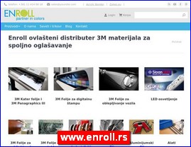Grafiki dizajn, tampanje, tamparije, firmopisci, Srbija, www.enroll.rs