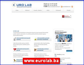 Medicinski aparati, ureaji, pomagala, medicinski materijal, oprema, www.eurolab.ba