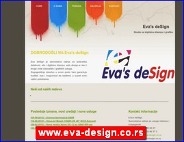 Grafiki dizajn, tampanje, tamparije, firmopisci, Srbija, www.eva-design.co.rs