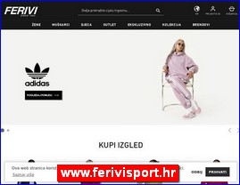 Sportska oprema, www.ferivisport.hr