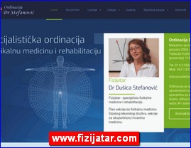 Ordinacije, lekari, bolnice, banje, Srbija, www.fizijatar.com