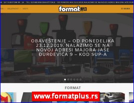 Grafiki dizajn, tampanje, tamparije, firmopisci, Srbija, www.formatplus.rs