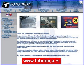 Grafiki dizajn, tampanje, tamparije, firmopisci, Srbija, www.fototipija.rs