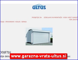 PVC, aluminijumska stolarija, www.garazna-vrata-ultus.si