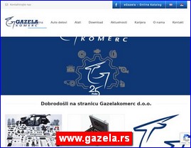 Automobili, servisi, delovi, Beograd, www.gazela.rs