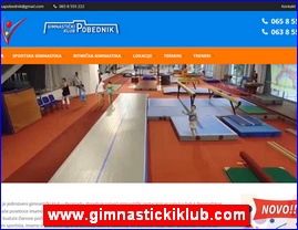 Sportski klubovi, atletika, atletski klubovi, gimnastika, gimnastički klubovi, aerobik, pilates, Yoga, www.gimnastickiklub.com