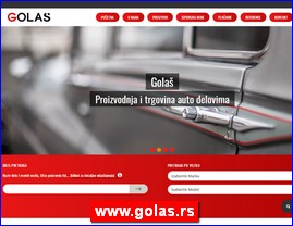 Automobili, servisi, delovi, Beograd, www.golas.rs