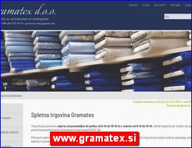 Posteljina, tekstil, www.gramatex.si
