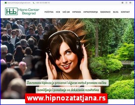 Ordinacije, lekari, bolnice, banje, Srbija, www.hipnozatatjana.rs