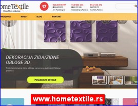Posteljina, tekstil, www.hometextile.rs