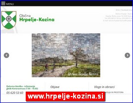 Gradovi, regije  , www.hrpelje-kozina.si