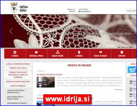 Gradovi, regije  , www.idrija.si
