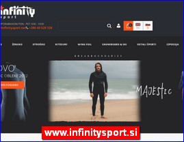 Sportska oprema, www.infinitysport.si