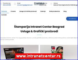 Grafiki dizajn, tampanje, tamparije, firmopisci, Srbija, www.intranetcentar.rs