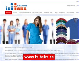 Radna odeća, zaštitna odeća, obuća, HTZ oprema, www.isiteks.rs