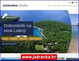 Hoteli, smeštaj, Hrvatska, www.jadranka.hr