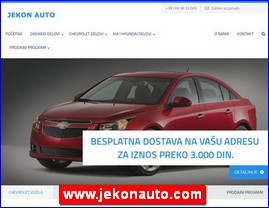 Automobili, servisi, delovi, Beograd, www.jekonauto.com
