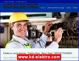 Energetika, elektronika, Vojvodina, www.kd-elektro.com