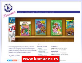 Grafiki dizajn, tampanje, tamparije, firmopisci, Srbija, www.komazec.rs